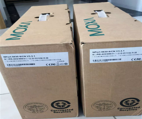Ein neuer Moxa NPORT5630-8 8-Port 422/485 Rack Serialdatenserver