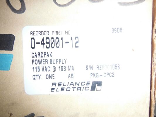 RELIANCE 0-49001-12 Reliance Elektro-PC-Tachometer-Antriebsbrett