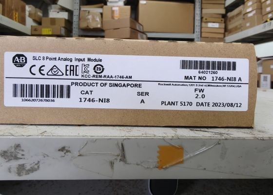 AB 1746-NI8 SER A SLC 500 Analogeingangsmodul 1746NI8 Max. Eingangsfrequenz 250 Kilohertz Differentialeingang Digital I/O Modul