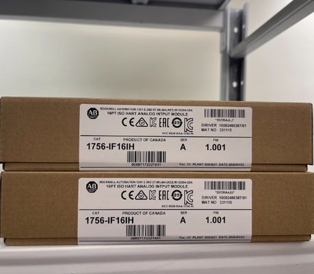 1756-IF16H Digital I O Module for HART Analog Input by Allen-Bradley Temperature Rating -20...55 Â°C -4...131 Â°F