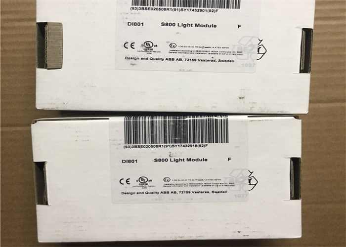 ABB DI801 S800L DC Eingabeeinheit 24V der Input-/Outputmodul-3BSE020508R1 Digital, chanels 1x16