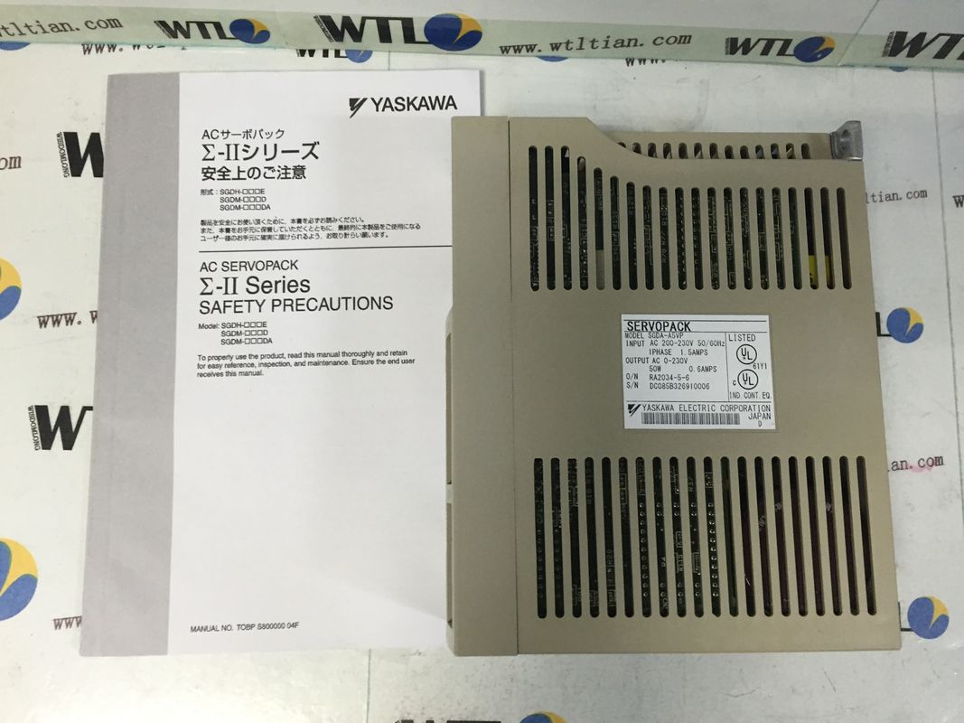 Antrieb 0,07 Yasakawa SGDA-A5VP Ac Servo Motor STROMVERSORGUNG HPs 200 V zur POSITIONS-STEUERUNG