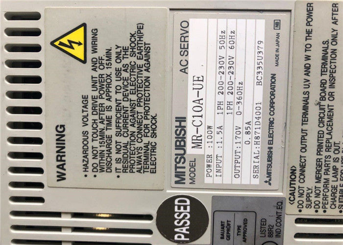 Industrieller Verstärker 100W, 200-230V, Mitsubishi Wechselstromservo-Antriebs-MR-C10A-UE neue Vorlage 0.85A