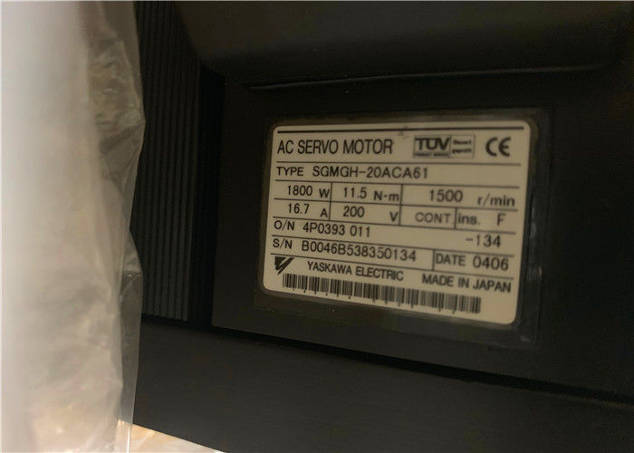 Industrieller Servo- Motor-Yaskawa 11.5N.m 16.7A 200V Wechselstromservomotor SGMGH-20ACA4C