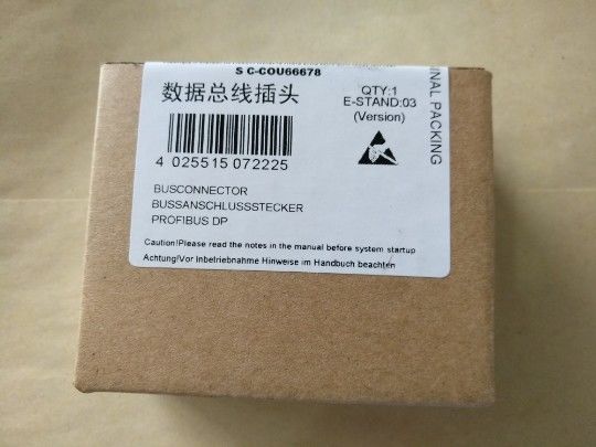 6ES7972-0BA12-0XA0 Siemens SIMATIC DP, Verbindungsstecker für PROFIBUS bis 12 Mbit/s 90° Kabelausgang