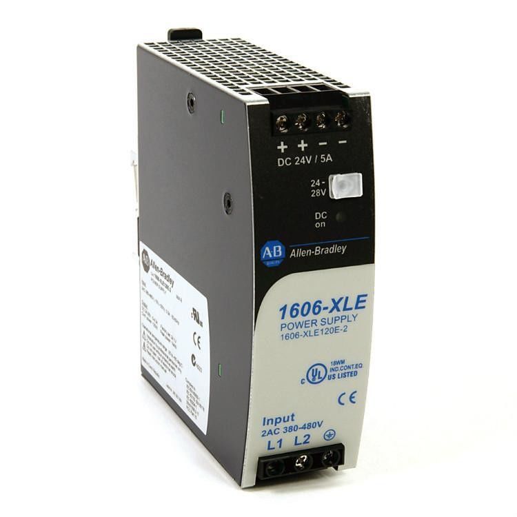 Wesentlicher Dreiphasenertrag 380-480VAC eingegebener 24-28VDC AB 1606-XLE120E-2 Bulletin-1606 XLE