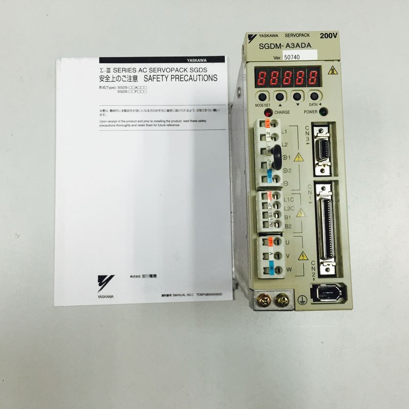Fährt industrielles Servo 50/60HZ YASKAWA SGDM-A3 ADA Servopack 1PH 200-230V 0.82A