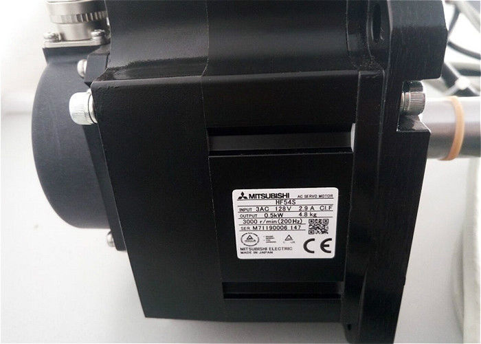 Mitsubishi HF54S Industial Wechselstrom-Servomotor-HF-Reihe 0.5KW 3AC 128V 2.9A 3000r/min nagelneu