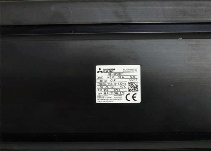 J3 Mitsubishi Wechselstrom-Servomotor 7.0KW HF-SP702B mit Bremse industrielles 2000rpm