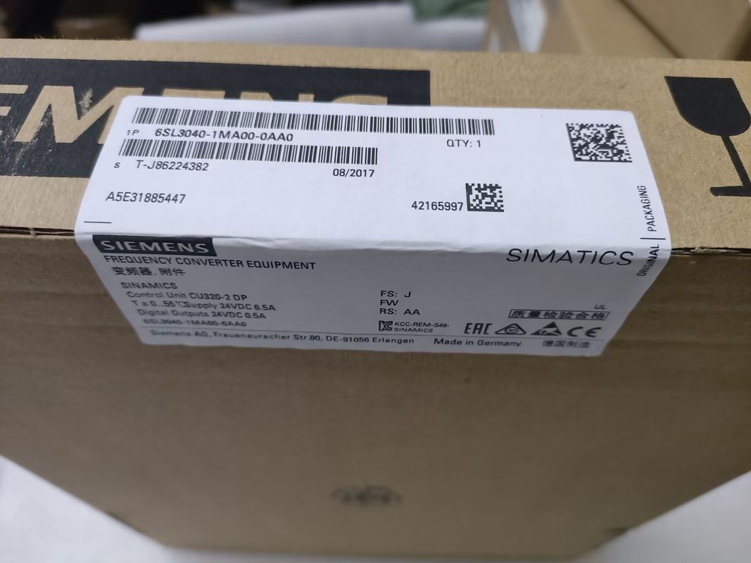 Siemens 6SL3040-1MA00-0AA0 CU320-2 DP MIT PROFIBUS-SCHNITTSTELLE OHNE KOMPAKTE FLASH-KARTE.