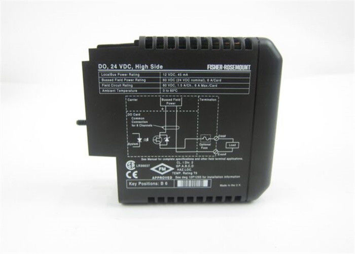 EMERSON KJ3001X1-BJ1 KARTE DES EINGABEEINHEITS-DELTA-V HIGH-SIDE 24 VDC 45 MA