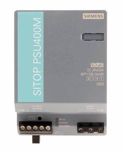 SIEMNES 6EP1536-3AA00 SITOP PSU400M 20 ein DC-/DCkonverterinput: 600 V DC-Ertrag: 24 V DC/20 A