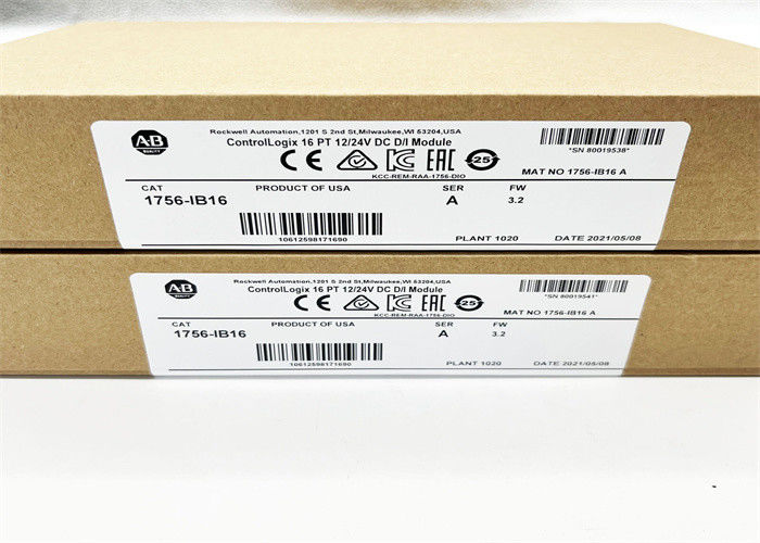 AB 1756-IB16 ControlLogix Input-/Outputmodul 2 Millisekunden plus vorgewählte Filterzeit