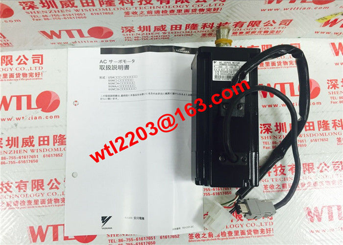 Yaskawa Wechselstromindustrieller Servomotor SGMAH-02BAA2C 200W 200V NAGELNEU