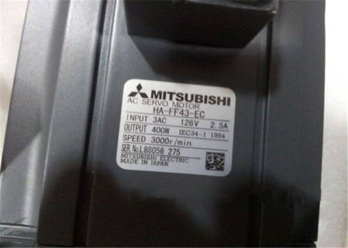 Mitsubishi MELSERVO Wechselstrom-Servomotor HA-FF43-EC 400W 126V 2.5A 3000r/min