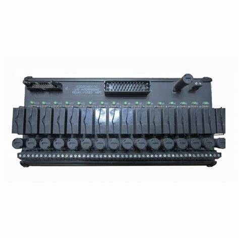 Input-/Outputanschlusses GE-IC200CHS111 die Hauptbasis 24 Volt DC und 0,5 Ampere 32 Kasten-ähnliche Anschlüsse des Punktes 50