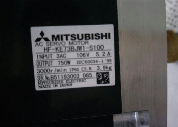 Mitsubishi 750W MR-E Super AC Servomotor HF-KE73BJW1-S100 neu auf Lager