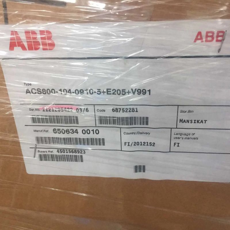ABB ACS800-04M-0610-7 3 Phase 560 kW Frequenzwandler 205 kg Aktuelles Produkt