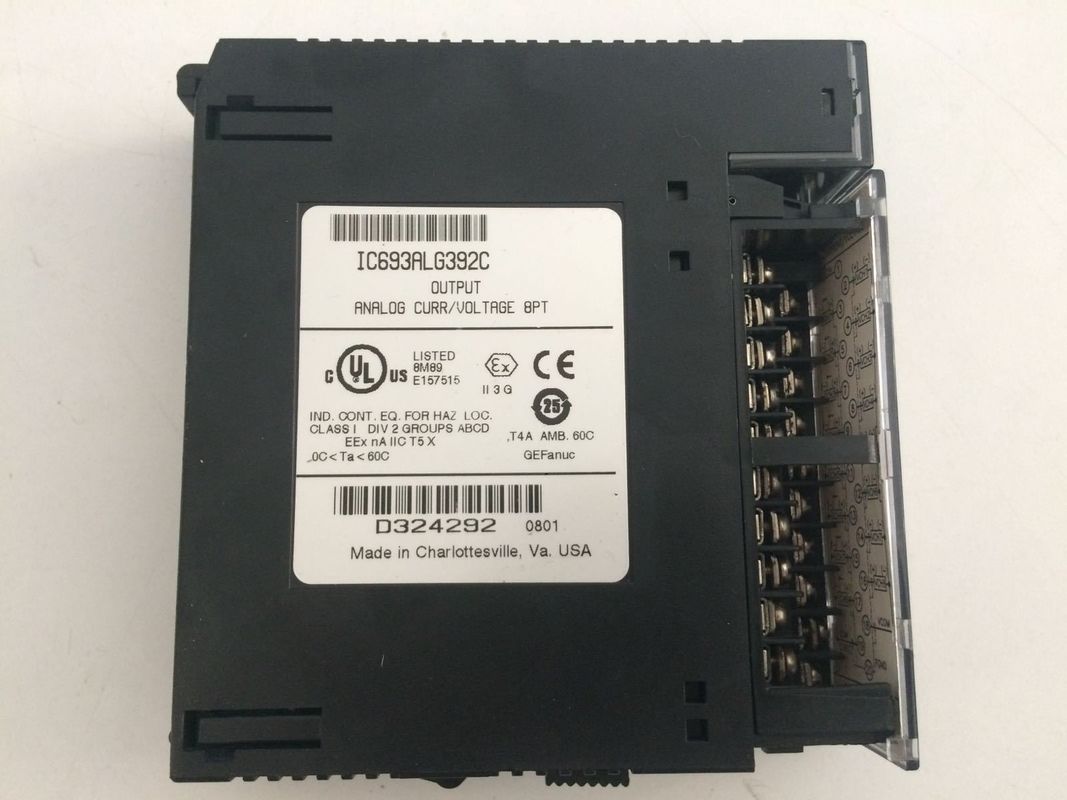 IC693ALG392 GE Fanuc Acht einseitige Ausgangskanäle mit 0 bis +10 Volt-Modul
