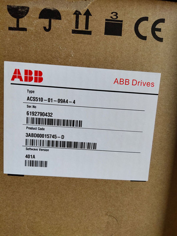 ABB ACS510-01-088A-4 Frequenzwandler 3 kW 3 PS 8,8 A 50/60 Hz 6,5 kg 88A,380V