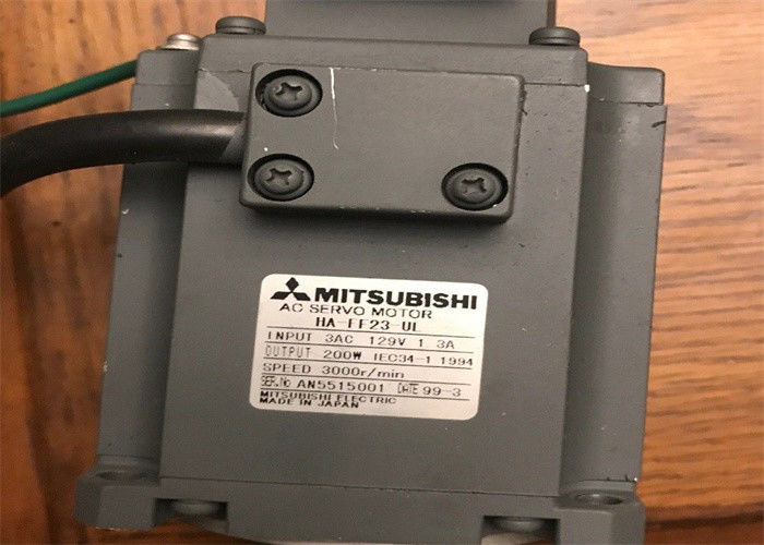 Mitsubishi NEW 200W AC SERVO MOTOR HA-FF23-UL 3AC 129V 1.3A 3000 Umdrehungen pro Minute