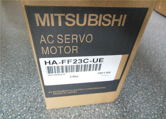 Mitsubishi 200W AC SERVO MOTOR HA-FF23C-UE 3AC 129V 1.3A 3000 Umdrehungen pro Minute auf Lager