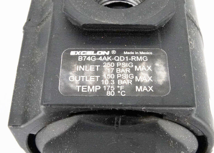 B74G-4AK-QD1-RMG Filtermetallschüssel mit Sichtglas mit 1/2&quot; PTF-Ports