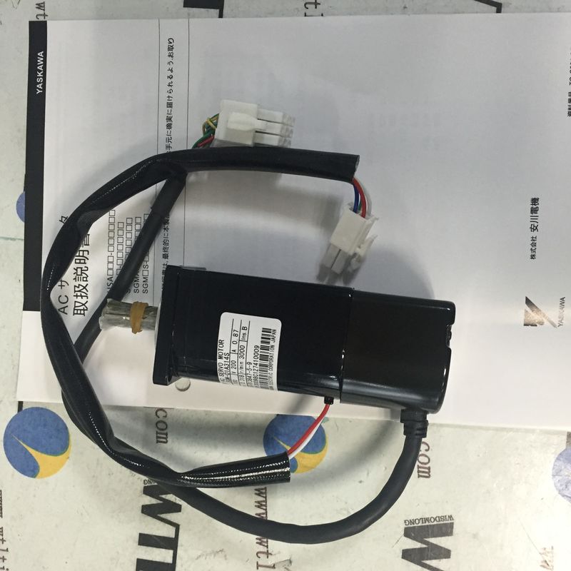 Yaskawa AC Industrie-Servomotor, Hochleistungs-Servomotor SGM-01A314S 100W 200V