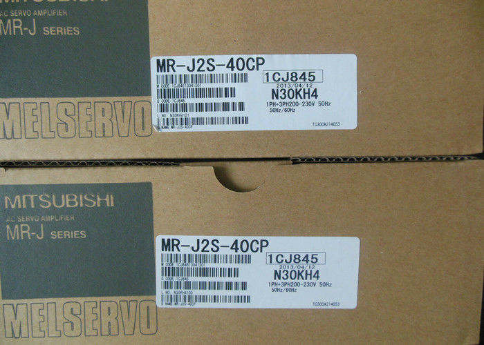 Mitsubishi Allzweck-AC-Servo MR-J2S-40CP Industrie-AC-Motor-Treiber 400 Watt Verstärker