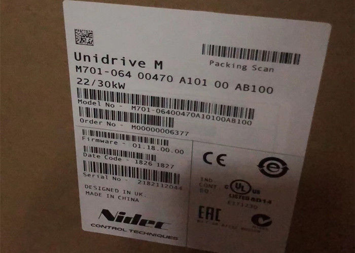 Nidec Emerson CONTROL TECHNIQUES M701-064-00470A 22/30KW 47A Unidrive M Wechselstromumrichter Antrieb
