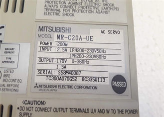 Mitsubishi 3-Phasen-Industrialverstärker MR-C20A-UE Servomotor 200W Ausgang 1,5A 3AC