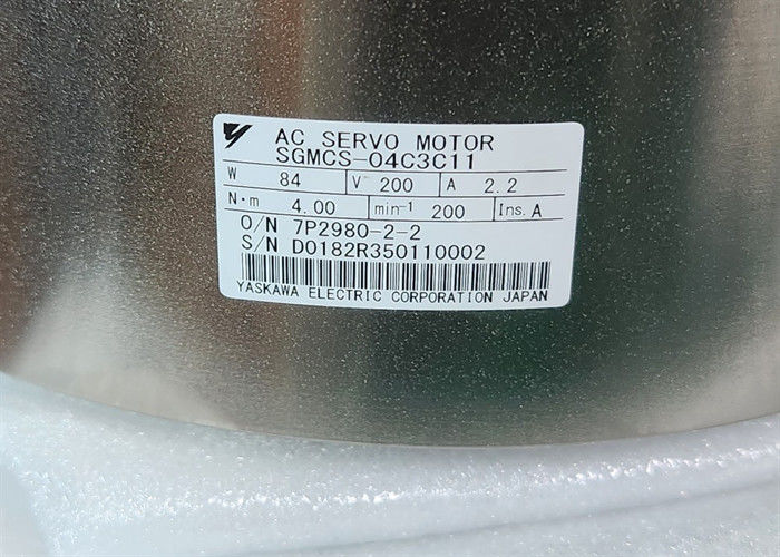 SGMCS-04C3C11 Yaskawa Brandneuer Wechselstrom-Servomotor im Originalkästchen
