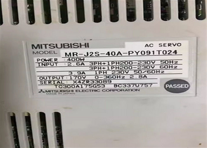 Japanisch hergestellter Gleichspannungsservomotor MR-J2S-40A-PY091 für industrielle Maschinen