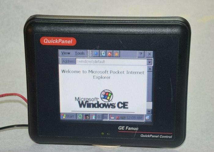 GE IC754CSF06CTD QuickPanel Operator Terminal mit 6-Zoll-Farbbildschirm 32 MB Speicher 12-30 Volt Gleichstrom