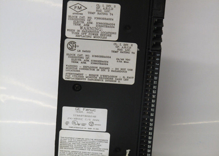 IC660BBA024 I/O-Block der GE Fanuc Genius I/O-Serie, Nennspannung 24/48 VDC