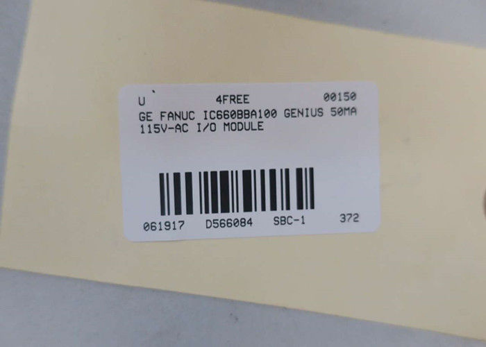IC660BBA100 Analog I/O Block ist ein 115 Volt AC, 4-Eingang und 2-Ausgang Analog Block von GE Fanuc