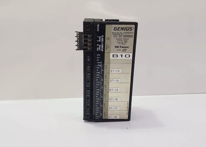 GE Fanuc IC660TBA026 ist ein analoger Ausgangsblock für Stromquellen mit einer Signalstärke von 4 bis 20 Milliampere.