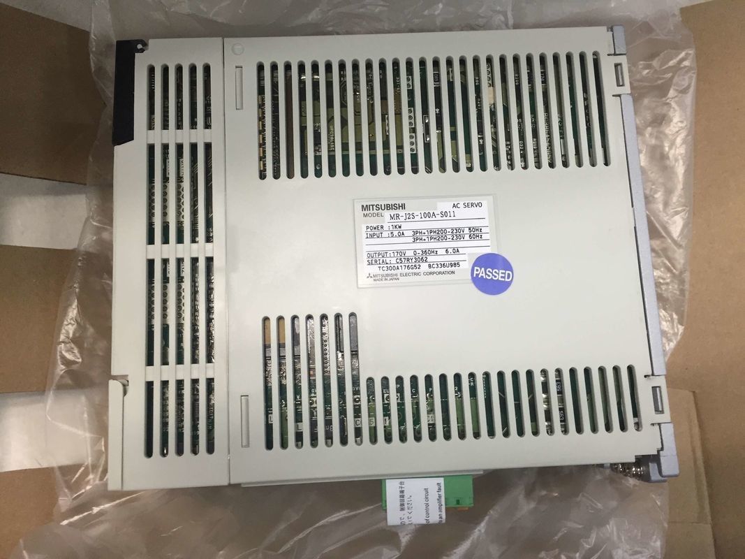MITSUBISHI 1KW Wechselstrom-Servoverstärker MR-J2S-100A-S01 3 Phasen-Motorantrieb