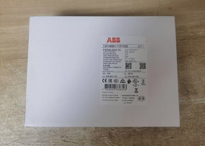 ABB PSR45-600-70 1SFA896111R7000 Ein Nennstrom von 45 A mit einer Betriebsspannweite
