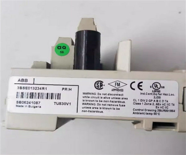 Produktidentifikation TU830V1 3BSE013234R1 0,28 kg Redundante Stromversorgungsmodule Dielektrische Prüfspannung 500 V a.c.