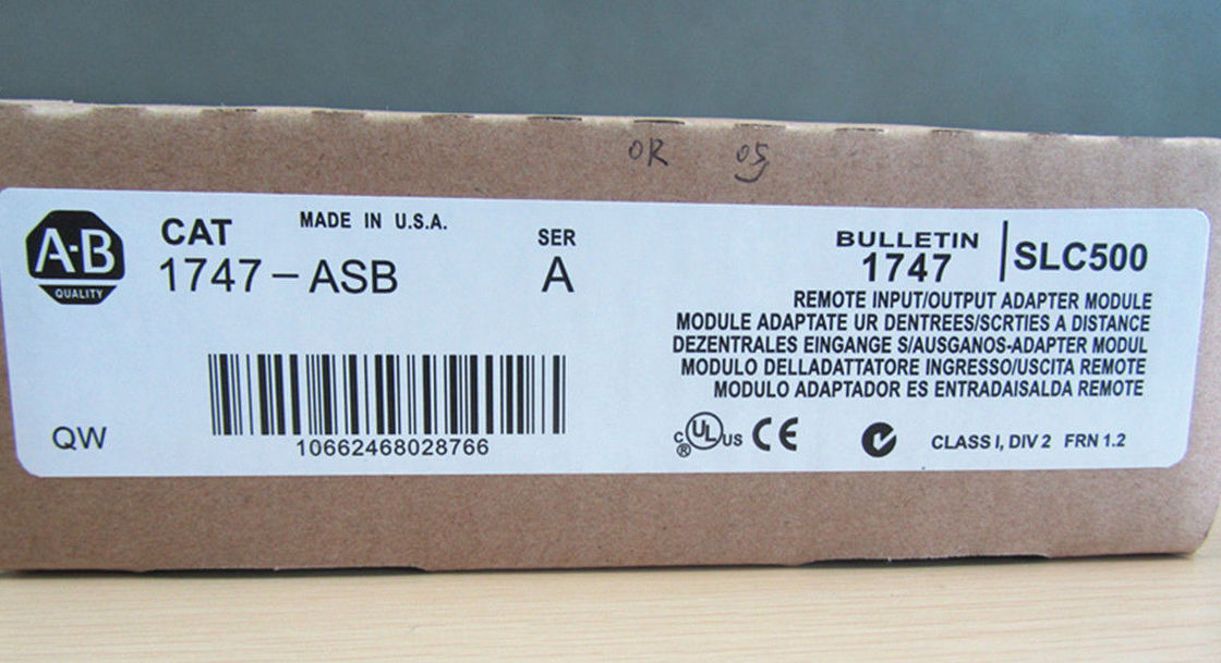 SLC-Fernsteuerungs-E/A-Adaptermodul 1747-ASB AB-Marke CE-zertifiziert