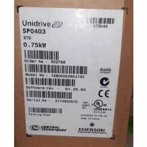 EMERSON SP0403 Universalvariable Speed AC-Antrieb für Induktions- und Servomotoren