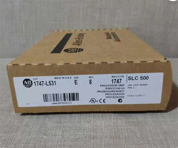 Allen-Bradley 1747-L531 SLC 5/03 Prozessor 8K Speicher, DH485 und RS-232, Serie E